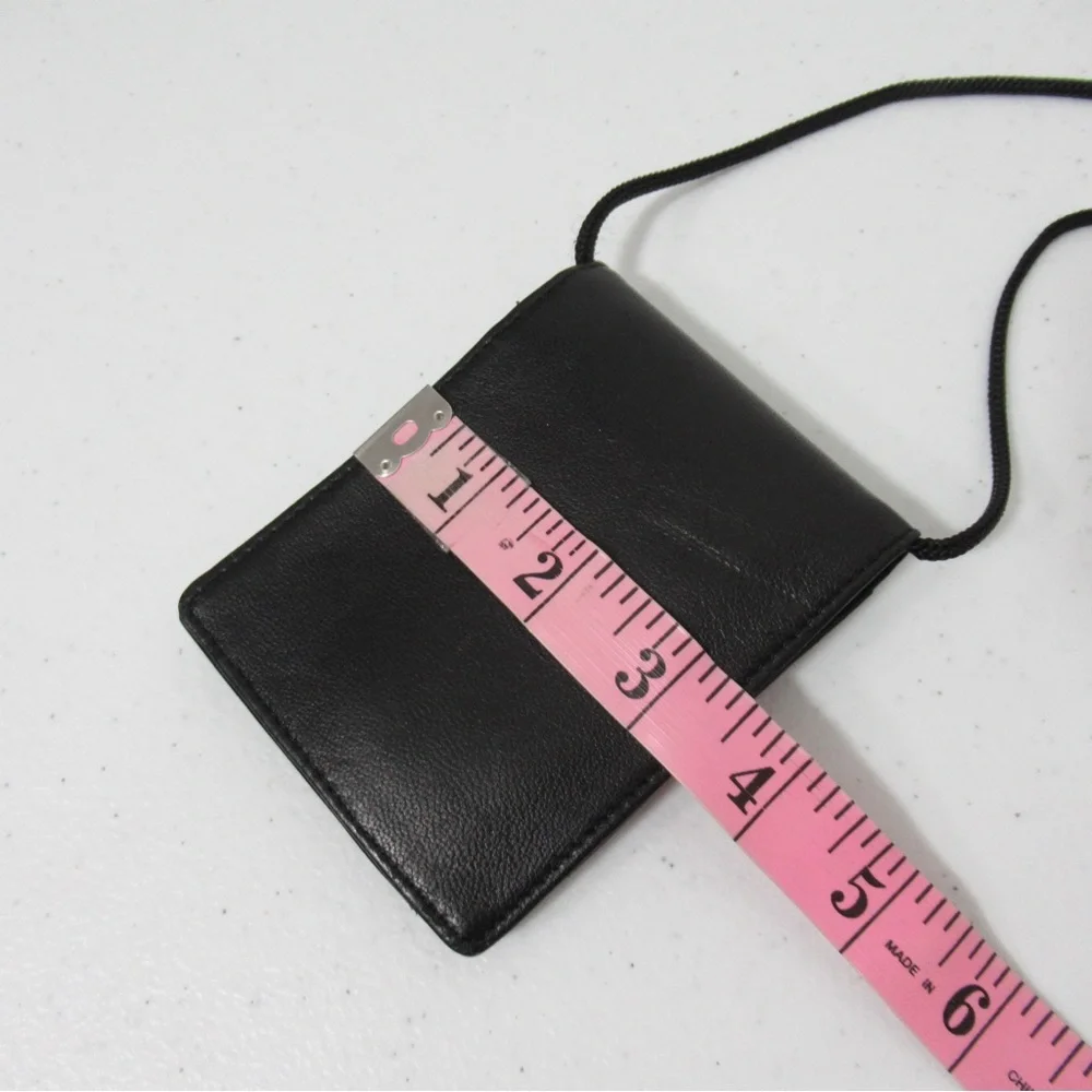 Wilsons Leather Black Travel Wallet